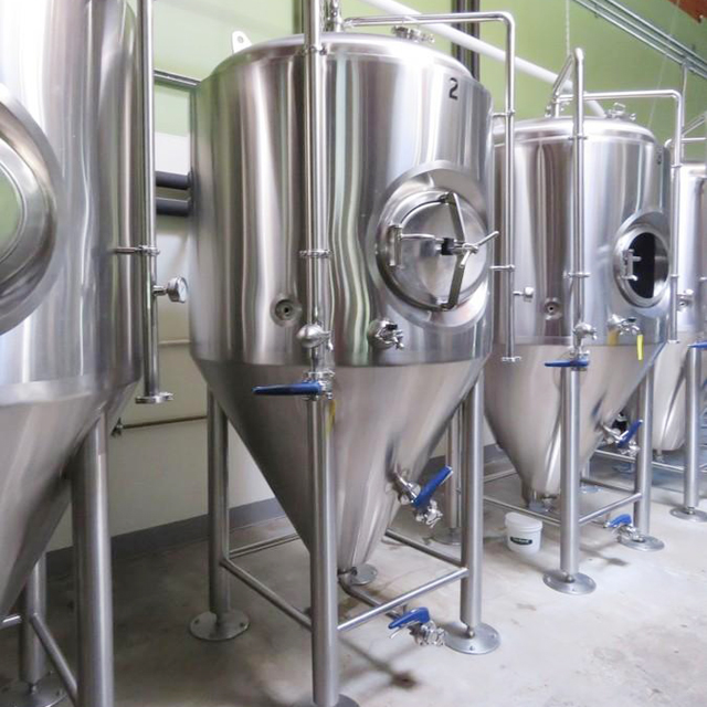 2000L Automatic PLC Control Commercial Used Brewery Equipment Professional Brewing System Made in China