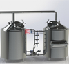 5BBL commercial 2/3 vessel craft beer brewing equipment mash tun for sale 