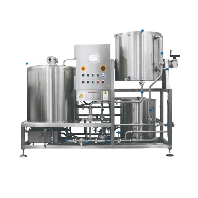 5BBL Small Scale micro brewery equipment electric&steam heating combined beer mashing system
