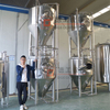 Customizable 5bbl-10bbl stacked fermentation tank produced by the unique DEGONG manufacturer