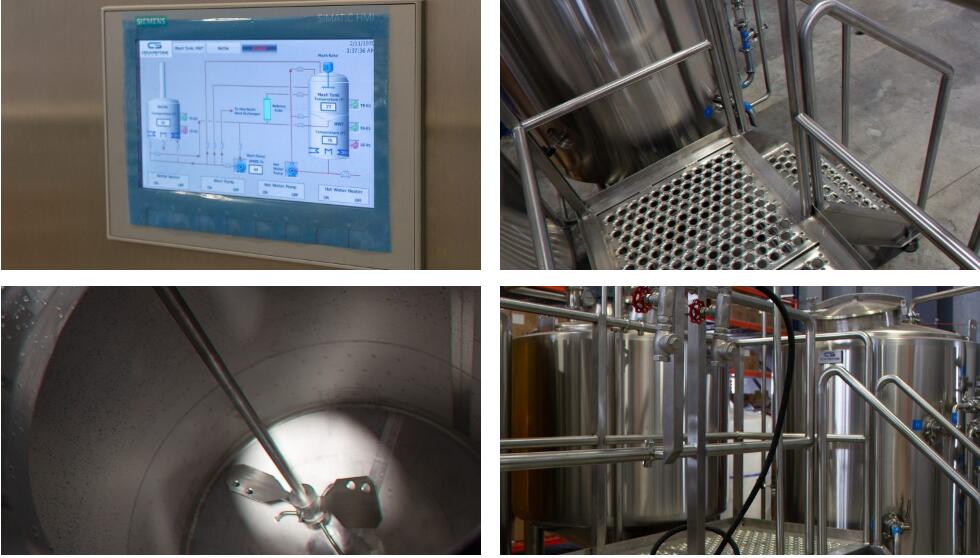 beer mashing tank details