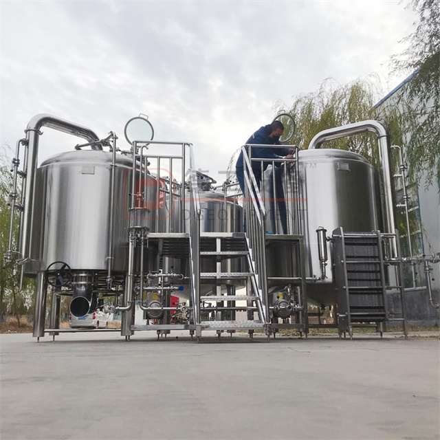 SUS 304 complete commercial beer brewing equipment for sell 1000L 2000L scale