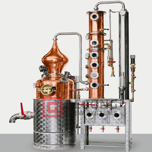 continuous still, whiskey, brandy, gin, vodka, or rum production DEGONG 200- 2000l distilling systems
