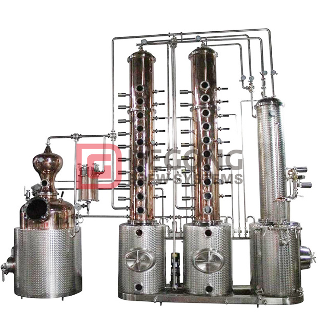 High quality commercial distillery equipment 300L-500L small scale distilling equipment DEGONG