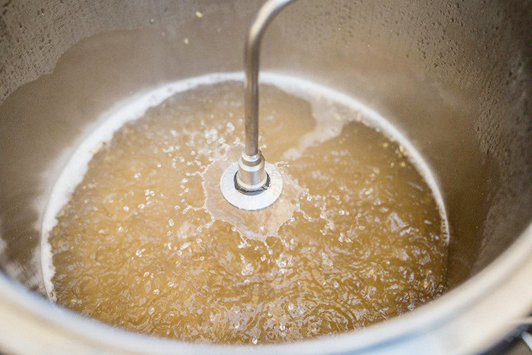 Sparging during beer brewing
