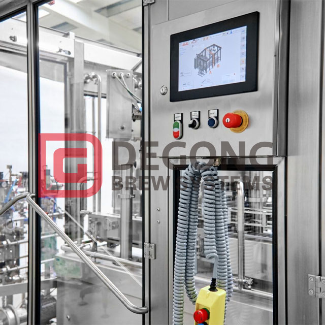 100-500 Cans/min Rotary Canning System for Beverage Production