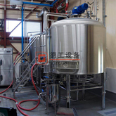 American Standard Beer Equipment 15bbl Tank - Approx. 500 Gallon Stainless Steel All-Grain Complete Brewery Equipment