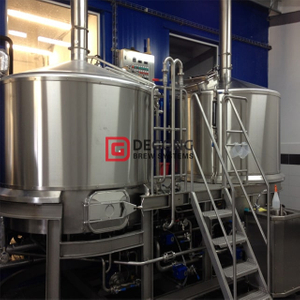 500L Commercial Turnkey 3-vessel Craft Beer Brewing Equipment for Sale 