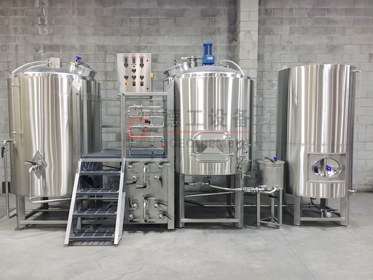 Two Vessel Brewhouse - Mash/lauter Tun, Brew Kettle/Whirlpool tun,hot water tank