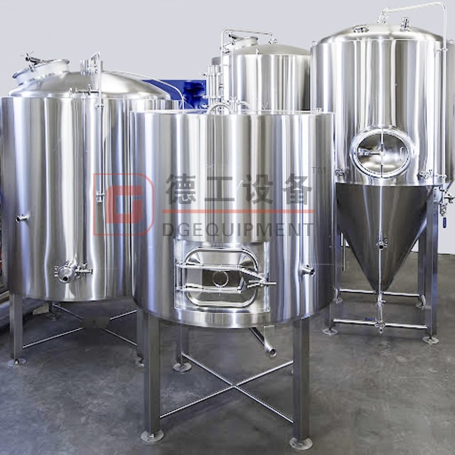 500 Liters SS Conical beer brew whirlpool kettle and fermentation tank complete beer brewing equipment in Europe