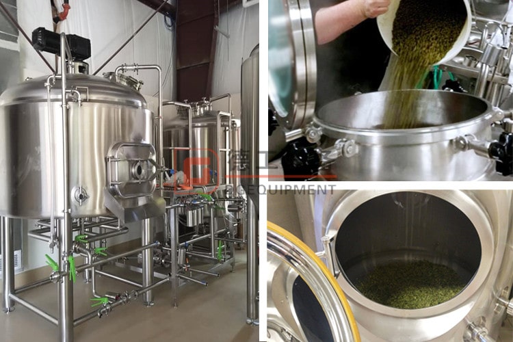 brewhouse and adding hops-min