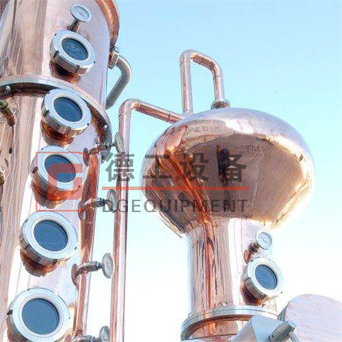 Column still 500L Distillation Equipment Customized Craft Vodka Distiller Near Me