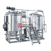 500L Resrtaurant Used Beer Brewing Equipment Brewery Tank SUS304 Beer Brewing System 