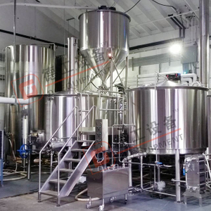 Craft Kettle 5BBL-15BBL Beer Brewery Equipment CE ISO TUV CIP Station for Sale
