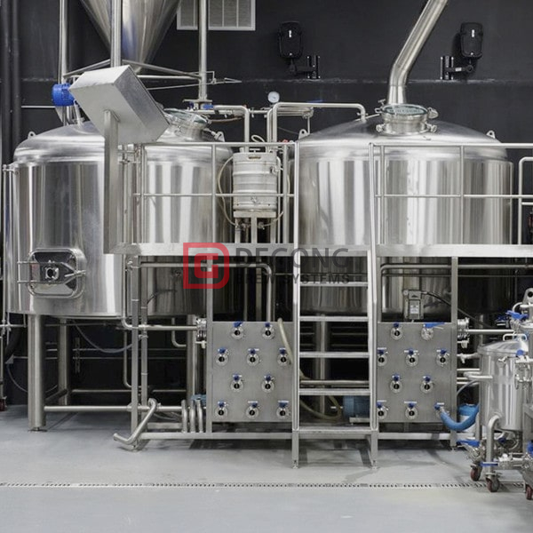 500L stainless steel 2/3 vessel micro beer brewing brewhouse for brew pub/ restaurant 