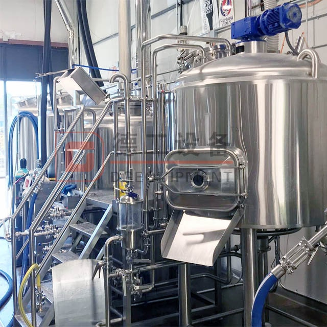 A Complete of Beer Production Line Craft Professional Stainless Steel Brewing Equipment Beer System USA for Sale