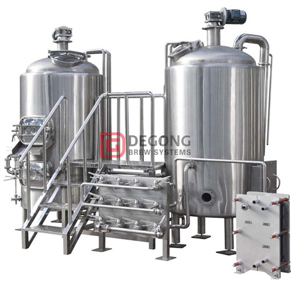 5BBL commercial 2/3 vessel craft beer brewing equipment mash tun for sale 