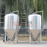2000L Commercial Beer Brewing Equipment Used Food Grade SUS304 Conical Beer Fermentation Tank for Sale