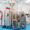 500L 5HL Nano Stainless Steel Concial Automatic Beer Brewing System For Microbrewery Beer Machine for Sale