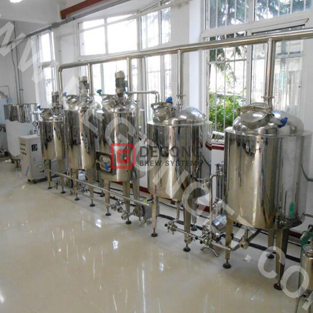 100L/200L Mini Brewery Equipment for Brewing Craft Beer Brewery Stainless Steel Beer Making Machine