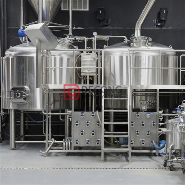 SUS 304 complete commercial beer brewing equipment for sell 1000L 2000L scale