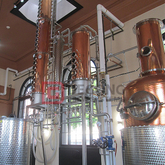 1000L Copper Still Distillation Column Alcohol Distiller Commercial Vodka Whisky Distillery Equipment