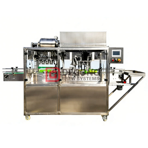 20 Bottles/min Canning Machine for Brewery Use with CO2 Purging