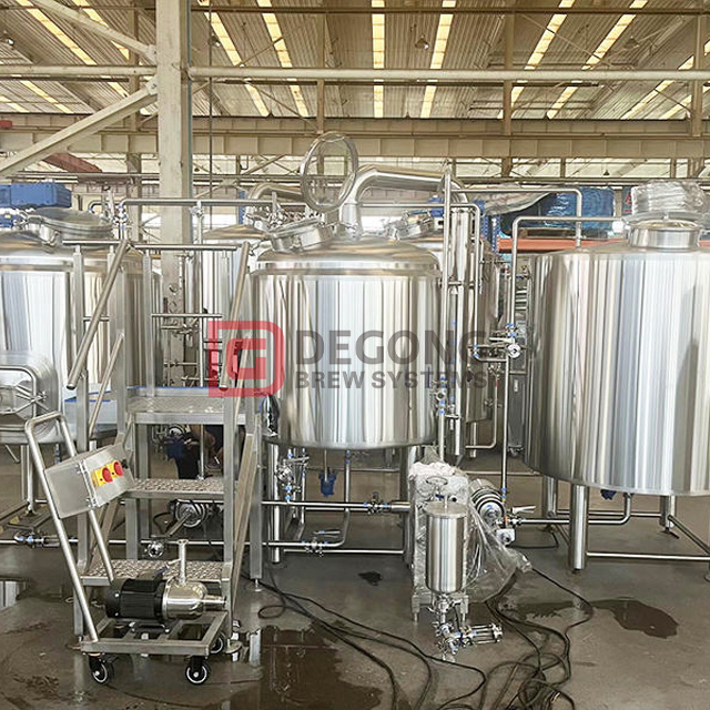 300-1500L Stainless Steel Automatic Beer Brewing Equipment