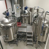 500L brew house system 2 vessels brewhouse made by DEGONG Manufacture steam or electric