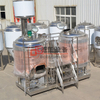 turnkey microbrewery red copper beer brewhouse equipment with CE TUV ISO certificate