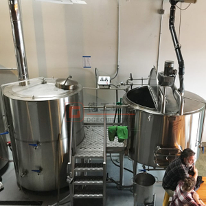 500L Customized Available All in One Brewing System Stainless Steel Brew Kettle for Beer Brewery