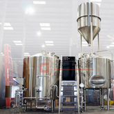 700L Brewery Equipment Combined Electric&steam Heating 2/3 Vessels Beer Brewhouse Brewing System