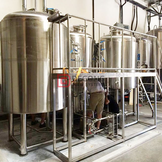 1000L Multi-vessel brewhouse system beer brewing equipment everywhere from DEGONG