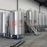 3BBL 5BBL 7BBL 10BBL Brewery Equipment Custom Electric/steam Heating 2 Vessels Beer Brewhouse 