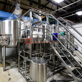 PLC Control Industrial 35bbl Brewery Equipment two three Four Vessel Brew House System