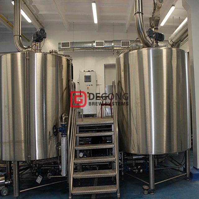 500L Commercial Turnkey 3-vessel Craft Beer Brewing Equipment for Sale 