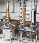 Essential Distilling Equipment 300L 500L 800L(95gal 150gal 211gal) red copper for Sale 