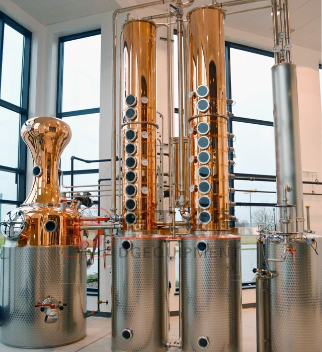 500L Copper Distillery for Gin Whisky Better Quality Multifunctional Copper Pot Still for Sale