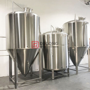  6HL 10HL medium scale craft beer fermenter tanks/unitank/ brewing equipment famous brand by DEGONG supplier