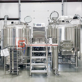 6BBL/700L Beer Brewery Equipment with Steam/electric/direct Fire Heating Brewhouse System Stainless Steel Fermentation Tank 