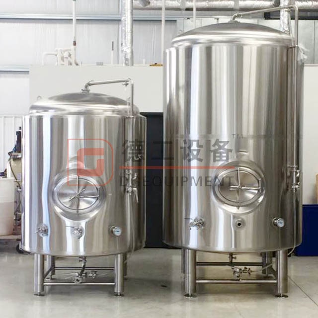 500L Pressured SUS 304 Isobaric Vertical Or Horizontal Conical Double/single Wall Beer Bright/brite Tank