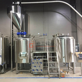 5BBL Industrial/commercial Used Beer Equipment 3 Vessel Brewhouse Beer Mashing System for Sale