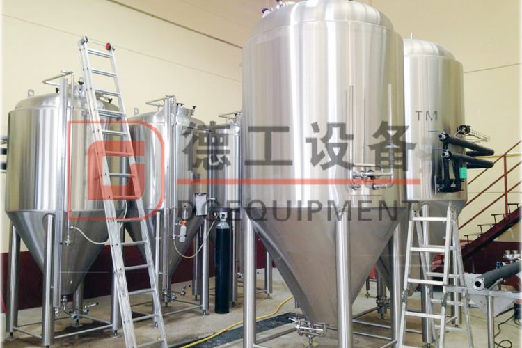 600L/5BBL beer brewery equipment used 2 Vessels electric Brewhouse and stainless steel 304 isobaric fermentation tank