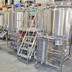 1000L Commercial Used Brewery Equipment Steam Heated Beer Brewhouse SUS304/316 Conical Fermentation Tank