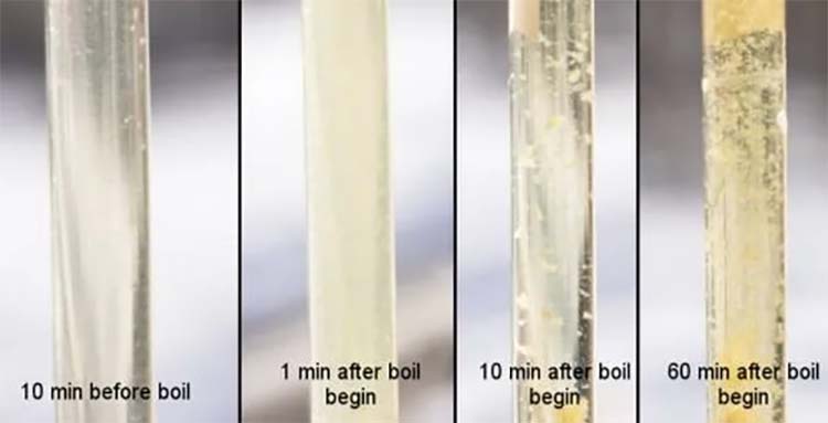 Wort boiling operation technology