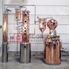 Copper Pot Still Vodka Customized 200-5000L Distillation Equipment with Stainless Steel Condenser