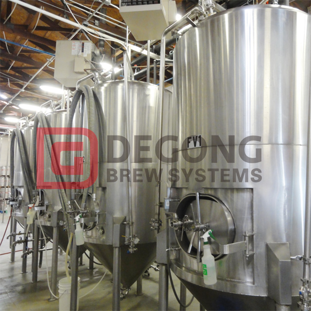 Commercial Beer Brewing Equipment 2000L Steam heated turnkey project