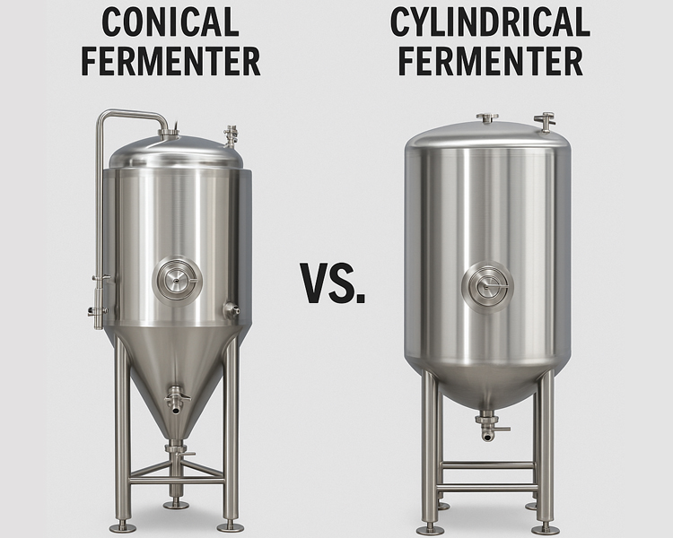 Conical Vs. Cylindrical Fermenters: A Complete Comparison for Craft Brewing
