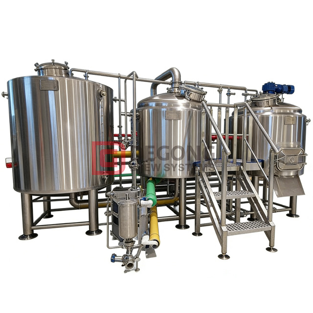 300-1500L Stainless Steel Automatic Beer Brewing Equipment