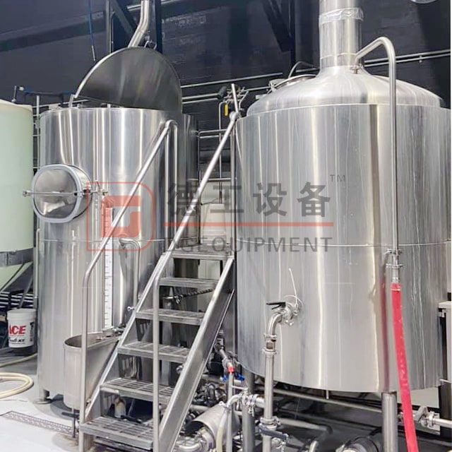 2000L Automatic PLC Control Commercial Used Brewery Equipment Professional Brewing System Made in China